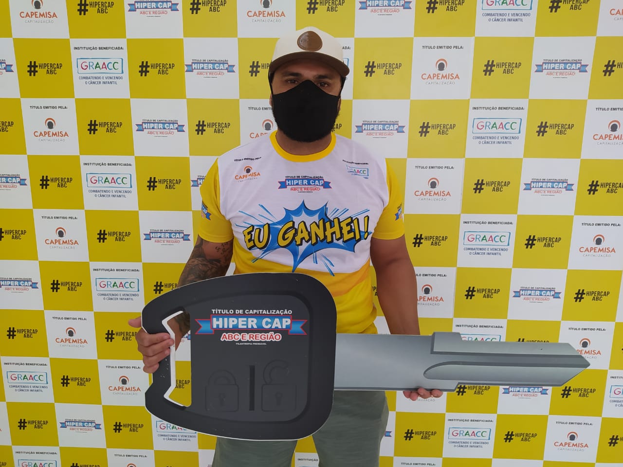 Morador de São Rafael Paulo ganha sozinho uma Fiat Toro no quarto sorteio